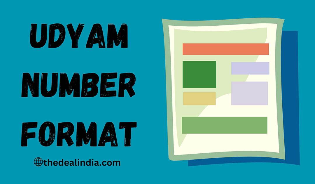 Udyam Number Format